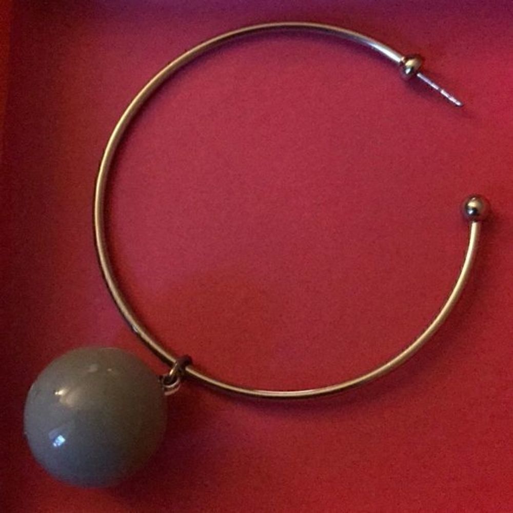 GIORGIO ARMANI hoops earrings
